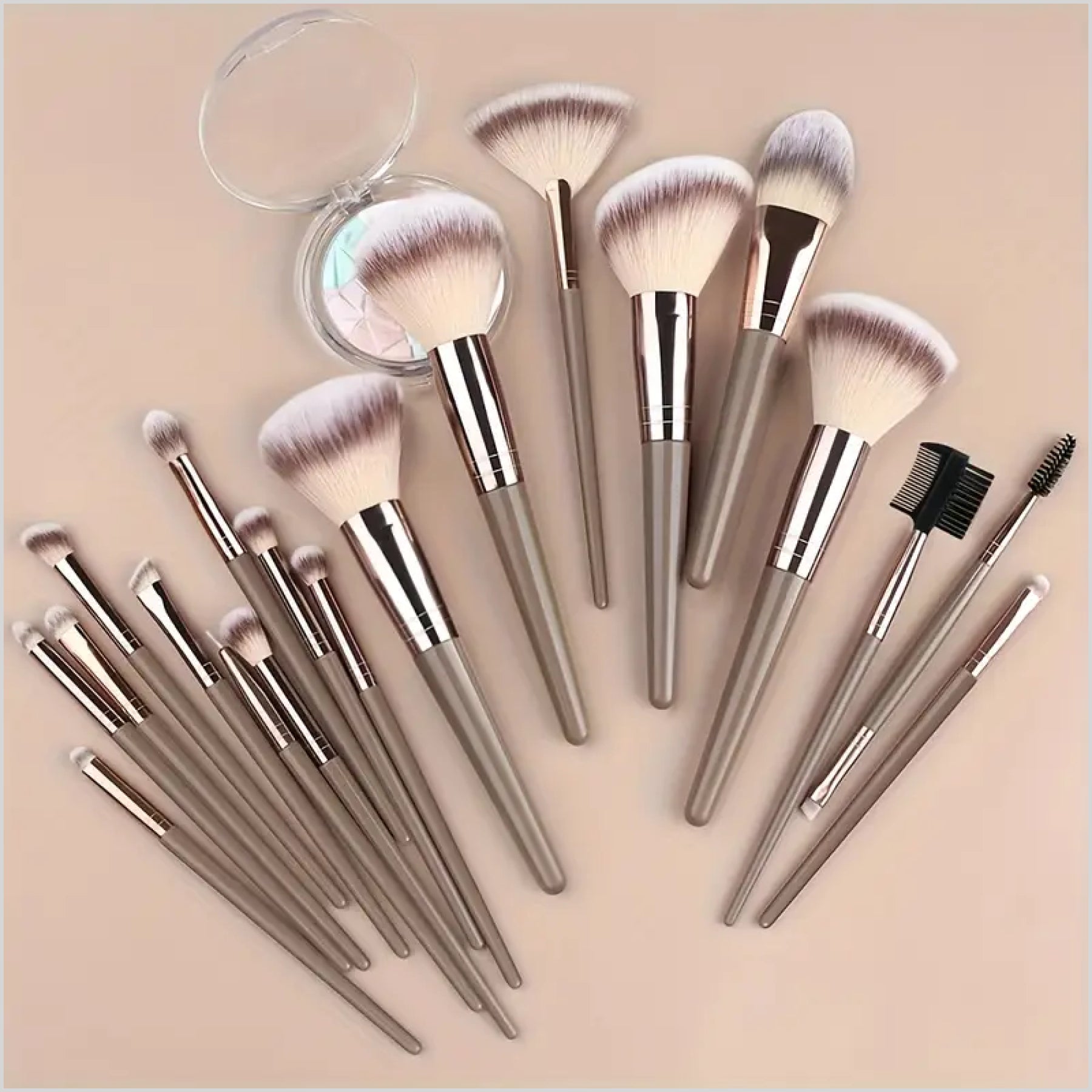 15pcs Professional Makeup Brush Set with Bag for Women UK – Skinae UK