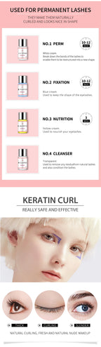 ICONSIGN Lash Lift Kit Lifting Eyelashes Lasting 6-8 Weeks - Upgraded